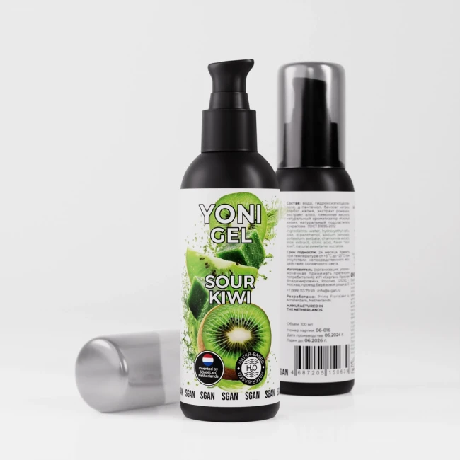 Съедобный лубрикант КИВИ SGAN YONI GEL, интимная смазка на водной основе 100 мл Съедобный лубрикант КИВИ SGAN YONI GEL, интимная смазка на водной основе 100 мл