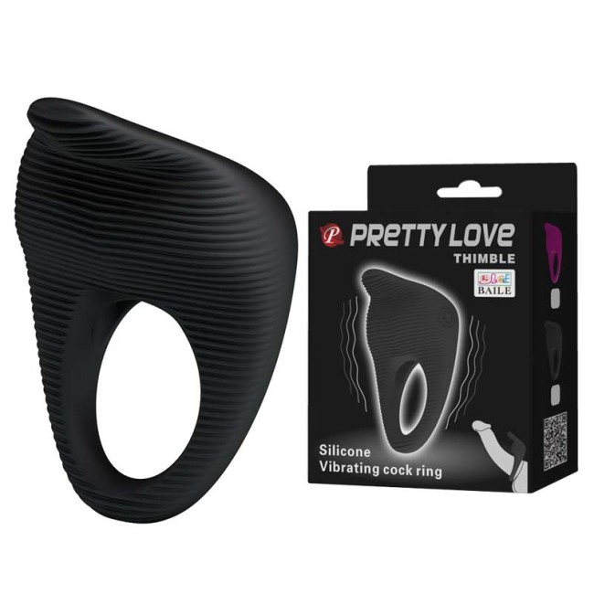 "Эрекционное кольцо Vibrating Ring со стимулятором клитора, с вибрацией , c вибрацией, длина 6.50см, диаметр 5.30см"