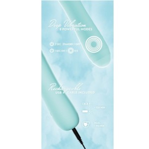 Минивибратор Cuties бирюзовый