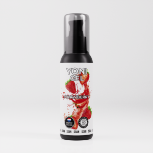 Съедобный Лубрикант со вкусом клубники SGAN YONI GEL , 100 мл