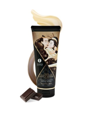 Массажный крем для тела Пьянящий шоколад серии Необыкновенные поцелуи, 200 мл.