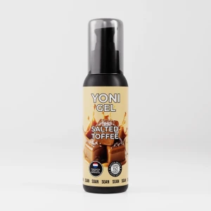 Съедобный Лубрикант со вкусом соленой карамели YONI GEL SGAN, 100 мл