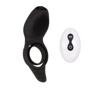 Zero Tolerance MR. FLICKER Эрекционное кольцо со стимулятором клитора , c вибрацией, длина 13.80см, диаметр 0.00см