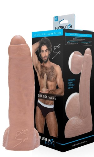 Фаллоимитатор Fleshjack Boys Diego Sans силиконовый