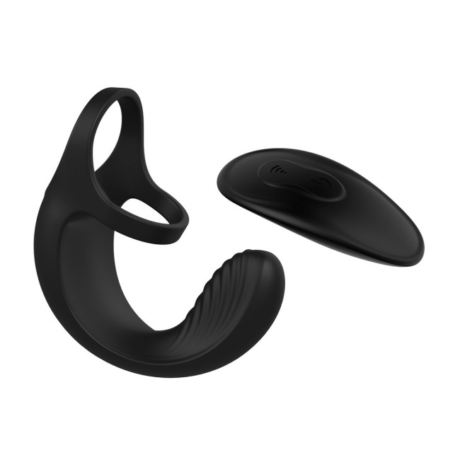 Zero Tolerance VIBRATING BALL CRADLE Эрекционное кольцо с вибрацией и стимуляцией мошонки с пультом ДУ , c вибрацией, длина 8.00см, диаметр 0.00см