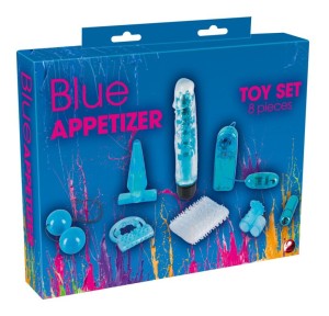 Набор стимуляторов голубой 8 штук You2Toys Blue Appetizer , c вибрацией, длина 0.00см, диаметр 0.00см