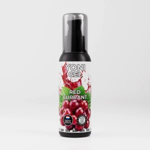 Съедобный лубрикант красная СМОРОДИНА SGAN YONI GEL, интимная смазка на водной основе 100 мл 