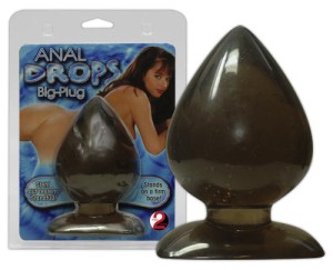 Анальная пробка каплевидной формы Anal Drops Big-Plug , длина 13.00см, диаметр 7.50см