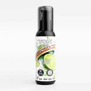 Съедобный лубрикант мексиканский ЛАЙМ SGAN YONI GEL, интимная смазка на водной основе 100 мл  