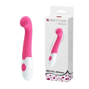 Вибромассажёр CHARLES силикон, D 32 мм L 170 мм, 30 режимов вибрации арт. BI-014221