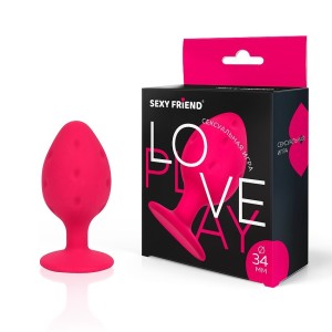 АНАЛЬНЫЙ СТИМУЛЯТОР L рабочей части 65 мм D 34 мм арт. SF-40197