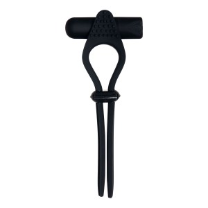 Zero Tolerance BLACK TIE AFFAIR Эрекционное лассо с вибропулей , c вибрацией, длина 16.51см, диаметр 0.00см