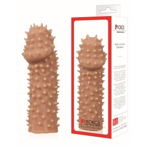 Насадка на фаллос и с имитацией шипов, размер M, EXTREME SLEEVE ES.007-M , длина 14.70см, диаметр 4.30см