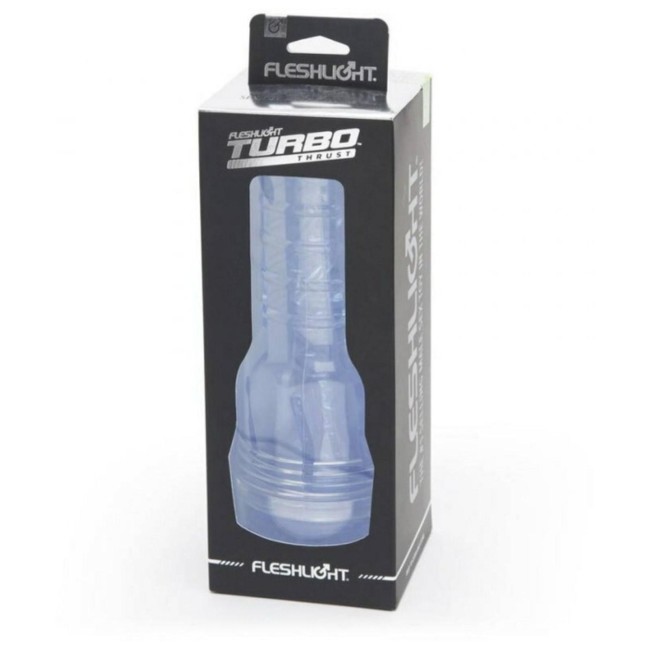 Мастурбатор Fleshlight Turbo Core, голубой лед