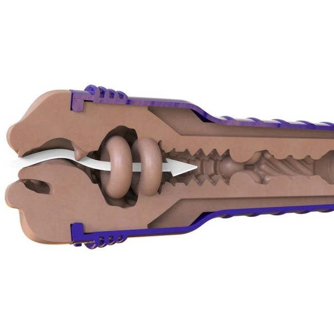 Мастурбатор Fleshlight Boost Blow рот, светло-телесный