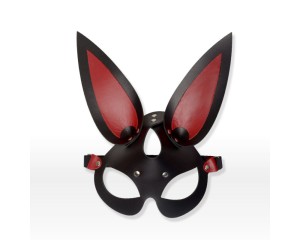 Черно-красная эффектная маска Зайка , длина 0.00см, диаметр 0.00см