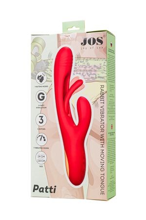 Виброкролик с двигающимся язычком JOS Patti.
