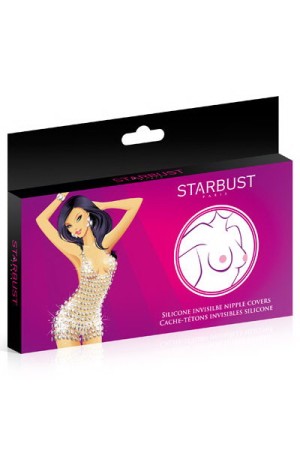STARBUST NIPPLE COVERS SILICONE телесные наклейки на соски , длина 0.00см, диаметр 0.00см