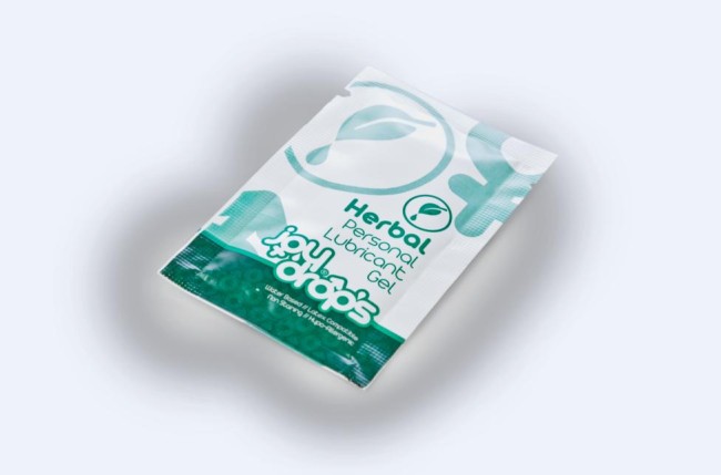 Смазка натуральная на водной основе Joydrops Herbal, 5 мл