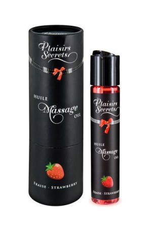 MASSAGE OIL STRAWBERRY 59ML Массажное масло Земляника 59 мл , длина 0.00см, диаметр 0.00см