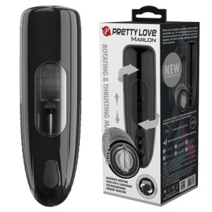 "Мастурбатор-вагина с ротатором и поступательными движениями Marlon, с голосовым сопровождением , длина 0.00см, диаметр 0.00см"