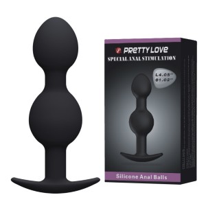 "Анальная втулка силиконовая , длина 11.00см, диаметр 3.00см"