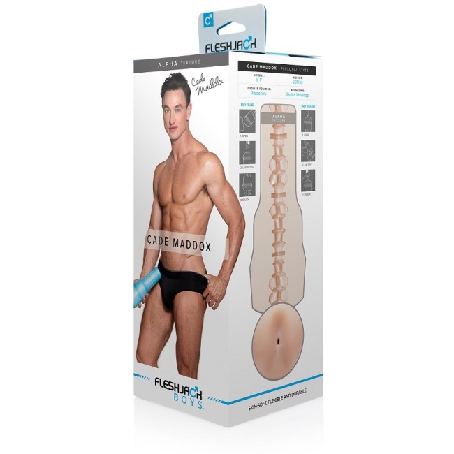 Мастурбатор Fleshjack Boys Cade Maddox Alpha, анус