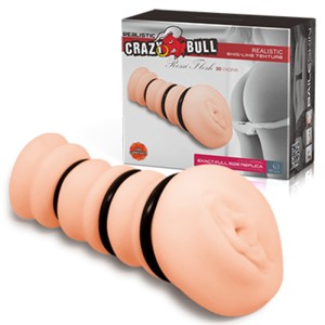 "Crazy Bull Rossi Flesh 3D Мастурбатор вагина с утягивающими кольцами , длина 14.00см, диаметр 5.00см"