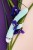 Вибратор с клиторальным стимулятором Flovetta Iris, силикон, голубой, 22 см