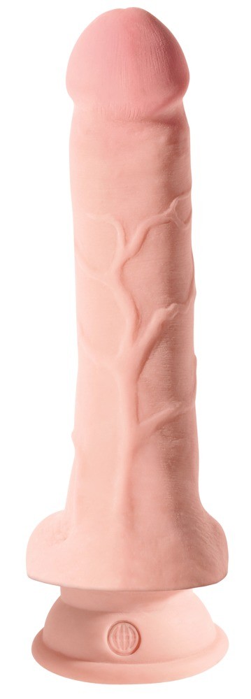Фаллоимитатор King Cock Plus реалистик, с мошонкой, 20 см