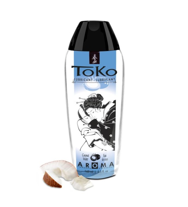 Интимный гель серии TOKO AROMA: аромат Кокосовая вода, 165 мл.