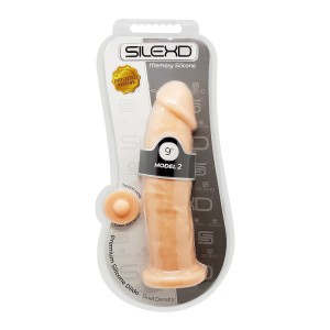 "SileXD Фаллоимитатор на присоске MODEL 2 (9) , длина 22.90см, диаметр 0.00см"