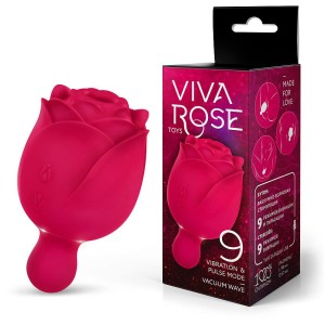 ВИБРОМАССАЖЁР, L 98 мм D 57 мм, 9 режимов вибрации, 9 режимов пульсации арт. RT-34011