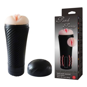 "Мастурбатор вагина в тубе с многоуровневой вибрацией Pink Pussy , c вибрацией, длина 23.00см, диаметр 7.50см"