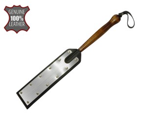 Хлопалка прямоугольная с отделкой под металл , длина 37.00см, диаметр 0.00см