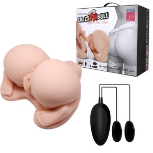 "Мастурбатор вагина-анус с вибрацией догги-стайл Crazy Bull Vagina and Anal , c вибрацией, длина 21.00см, диаметр 0.00см"