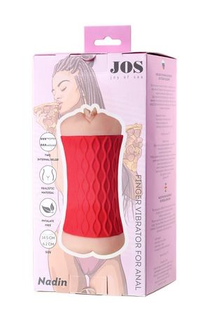 Мастурбатор двусторонний JOS NADIN, TPR.