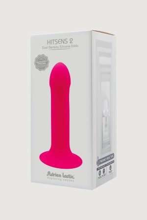 "Дилдо на присоске с двойной плотностью HITSENS S02 PINK ADRIEN LASTIC DILDO DUAL DENSITY , длина 16.70см, диаметр 4.00см"
