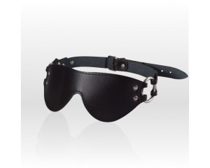 Маска на глаза из кожи с хромированной фурнитурой , длина 65.00см, диаметр 0.00см