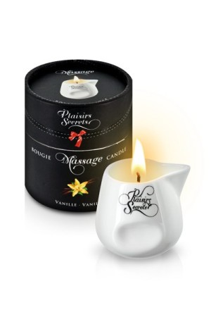 MASSAGE CANDLE VANILLA 80ML Свеча с массажным маслом Ваниль 80 мл , длина 0.00см, диаметр 0.00см