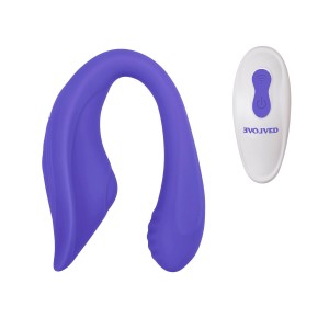 Evolved ANYWHERE VIBE Гибкий вибростимулятор с пультом ДУ , c вибрацией, длина 19.70см, диаметр 0.00см