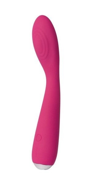 Идеальный вибромассажер для зоны G Айрис SVAKOM Iris Clitoral & G-spot Vibrator  , c вибрацией, длина 18.00см, диаметр 3.00см