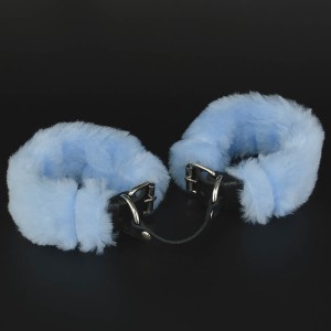 Наручники Lite, голубые , длина 0.00см, диаметр 0.00см