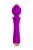 Вибратор Flovetta HYACINTH, силикон, фиолетовый, 21,5 см