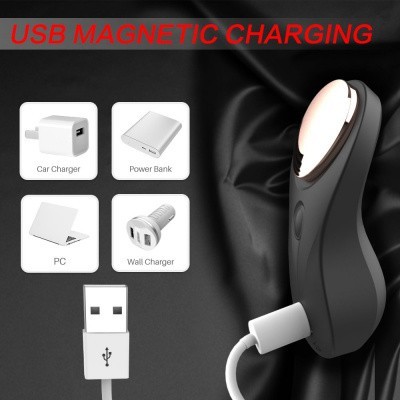 ВИБРОМАССАЖЁР, L 93 мм D 40 мм, 9 режимов вибрации арт. S330-2