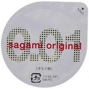 Презервативы Sagami Original 001 полиуретановые 1шт.