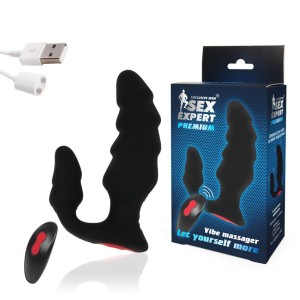 ВИБРОМАССАЖЁР L 129x49 мм D 38x23 мм, 9 режимов вибрации арт. SEM-55238