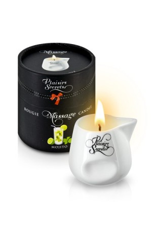MASSAGE CANDLE MOJITO 80ML Свеча с массажным маслом Мохито 80 мл , длина 0.00см, диаметр 0.00см