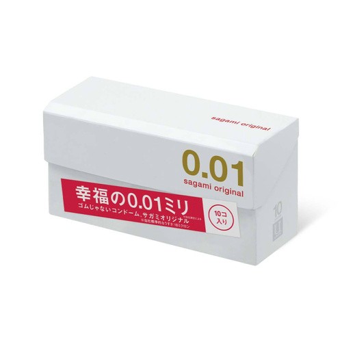 Презервативы Sagami Original 001 полиуретановые 10шт.