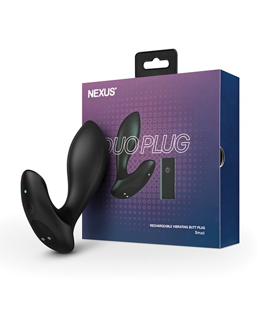 Анальная вибровтулка Nexus Duo, черная